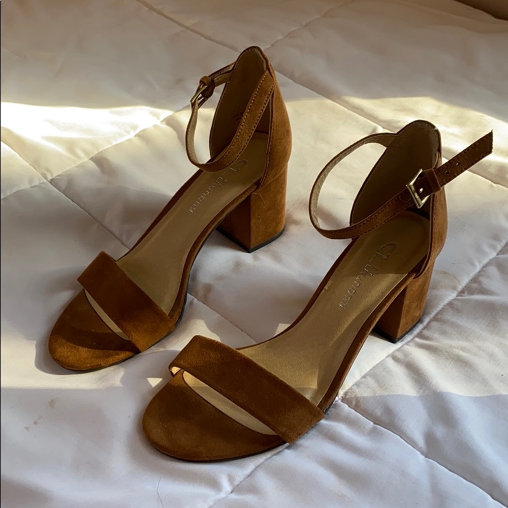 Brown heels
